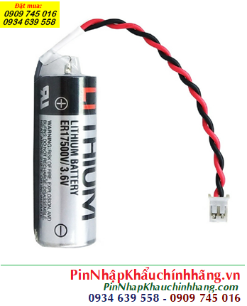 Toshiba ER17500V (chuẩn Châu Âu EU), Pin PLC Omron CS1W-BAT01 A2700mAh 3.6v (NHẬT)